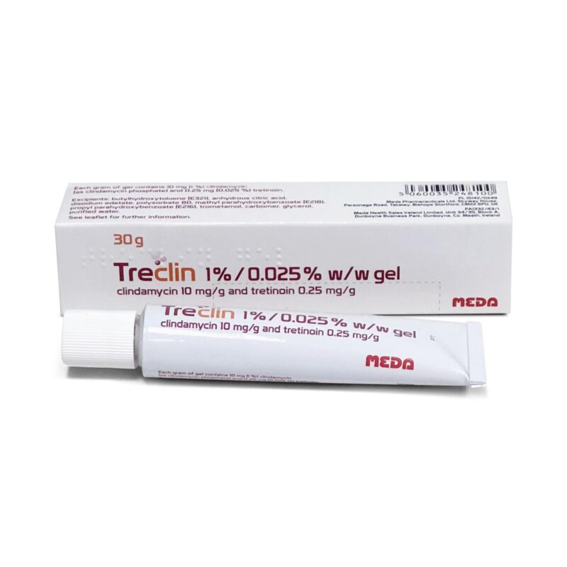 Treclin Gel tube.