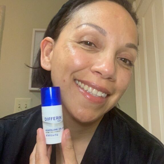 Adapalene Gel 1% for wrinkle treatment.
