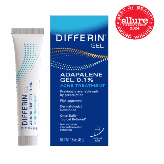 Adapalene Gel 3% OTC acne treatment.