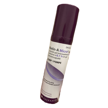 Micro Tretinoin cream, skincare product.