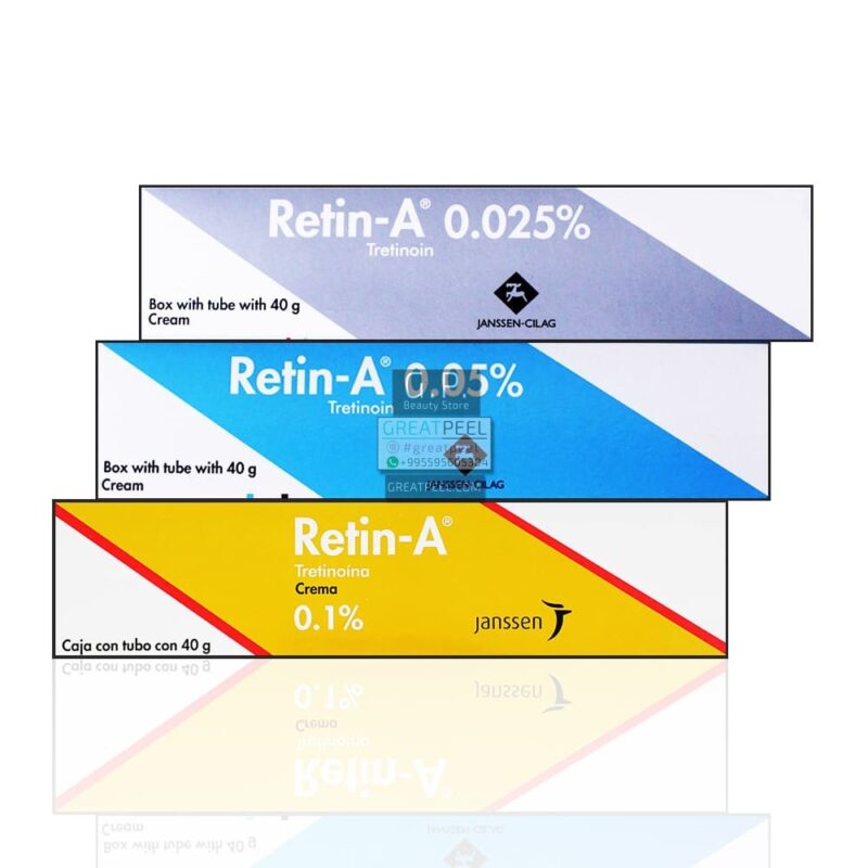 Retin-A Tretinoin Cream 0.025% Janssen - Product Image