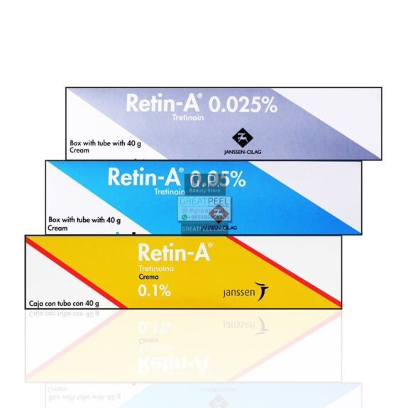 Janssen Retin-A 1% tretinoin cream tube