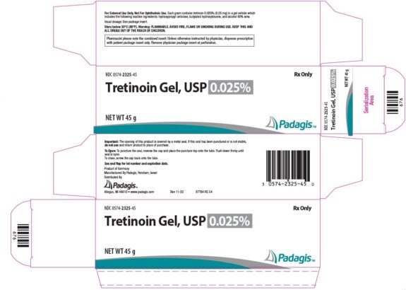 Tretinoin Micro cream/gel tube.