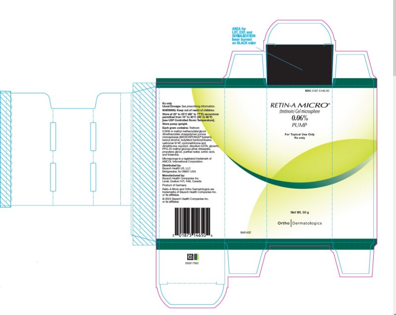 Retin-A Micro 0.06% topical medication.