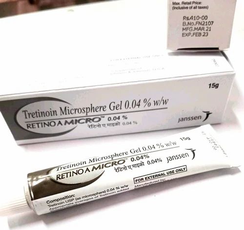 Tretinoin microsphere gel, skincare product.