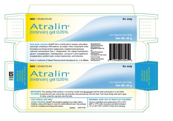 Atralin 0.05 topical medication.