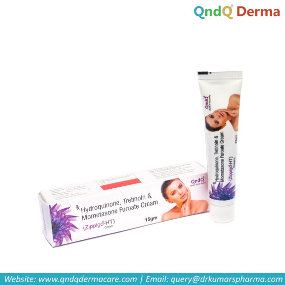 Hydroquinone Tretinoin Mometasone Furoate Cream tube