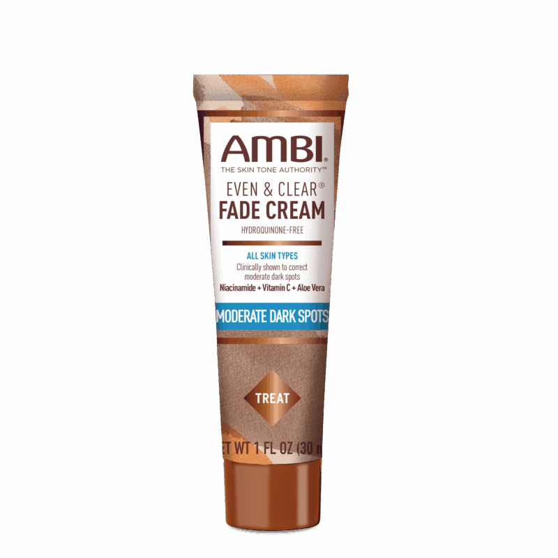 Ambi Fade Cream Hydroquinone jar.