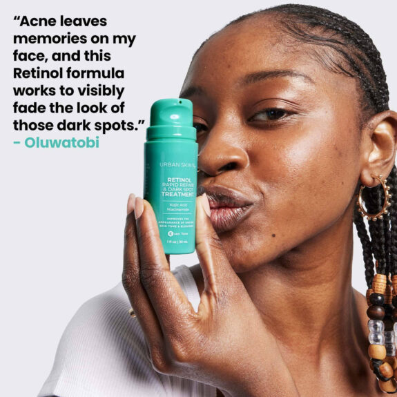 Tretinoin cream for dark spots treatment.