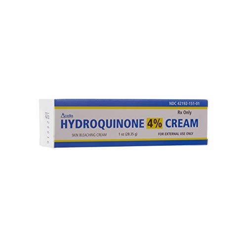 Amazon Hydroquinone 4% skin lightening cream.