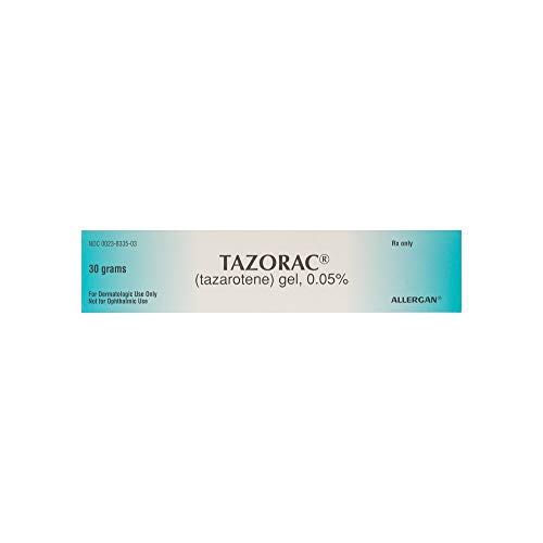 Tazarotene Gel 0.05% acne treatment.