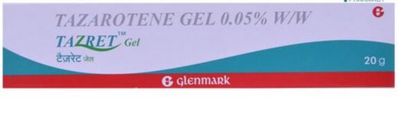 Tazret 0.05% Gel, Amazon product image.