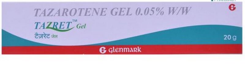 Tazret 0.05% Gel, Amazon product image.