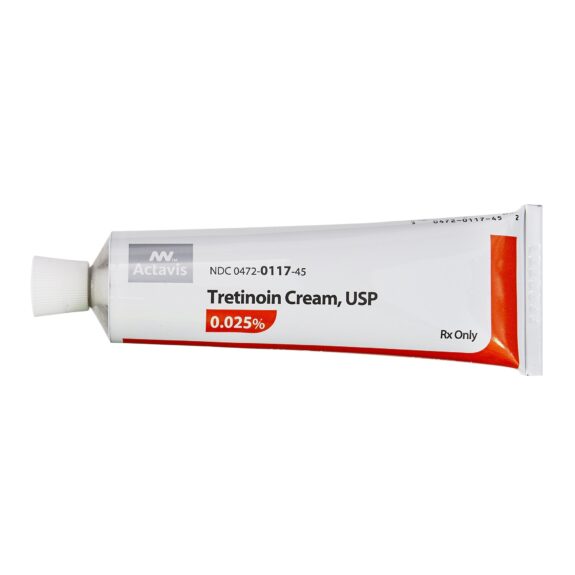 Tretinoin Cream 0.025%, 45g tube