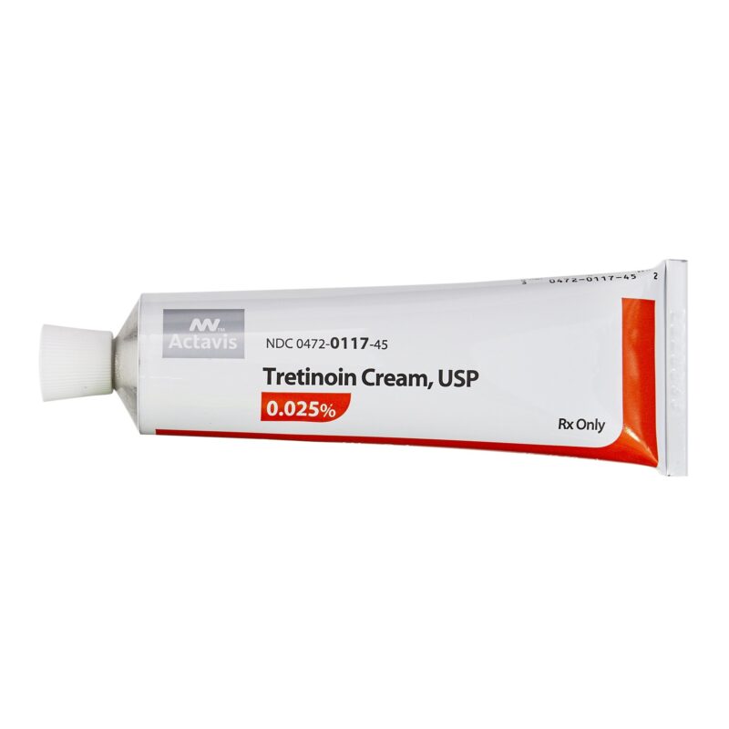 Tretinoin Cream 0.025%, 45g tube