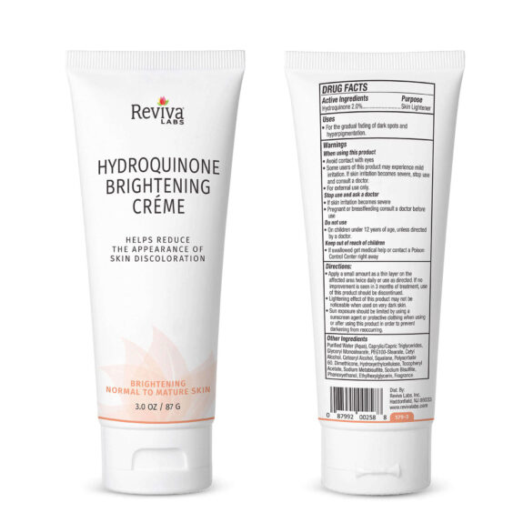 Reviva Hydroquinone skin lightening cream