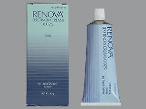 Renova Tretinoin Cream 0.02% tube