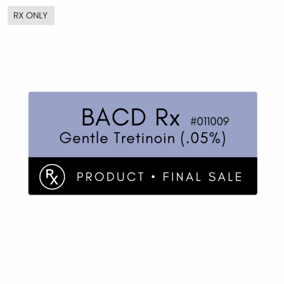 Tretinoin 0.05% topical cream tube