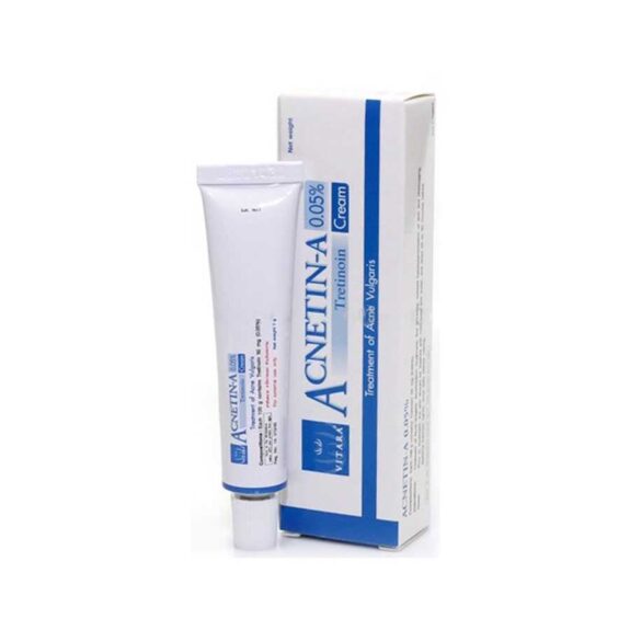 Vitara Acnetin A 0.05 cream tube