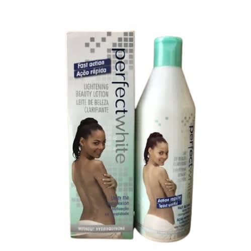 Whitening lotion, hydroquinone-free.