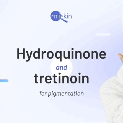 Hydroquinone & Tretinoin cream for melasma treatment.