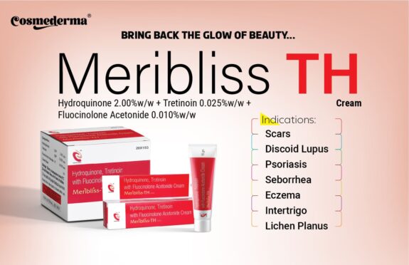Meribliss Th Cream jar.