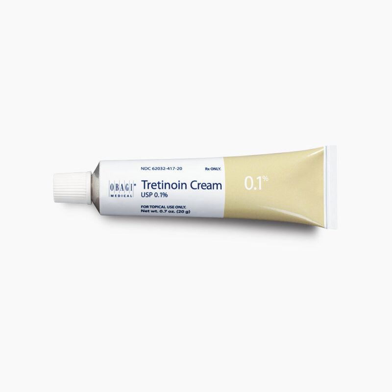 Tretinoin 0.1% cream tube