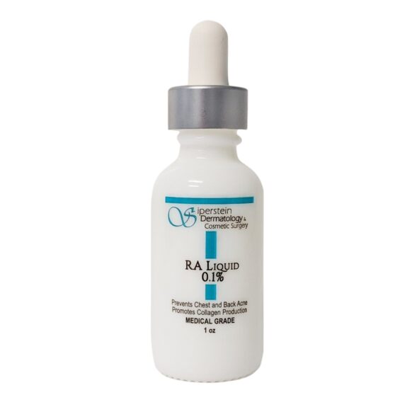 Retin-A Liquid, topical acne treatment.