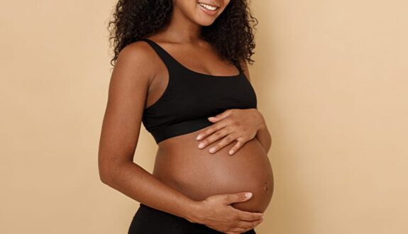 Tretinoin cream, pregnancy-safe formula.