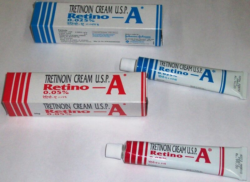 Retino-A Ointment tube.
