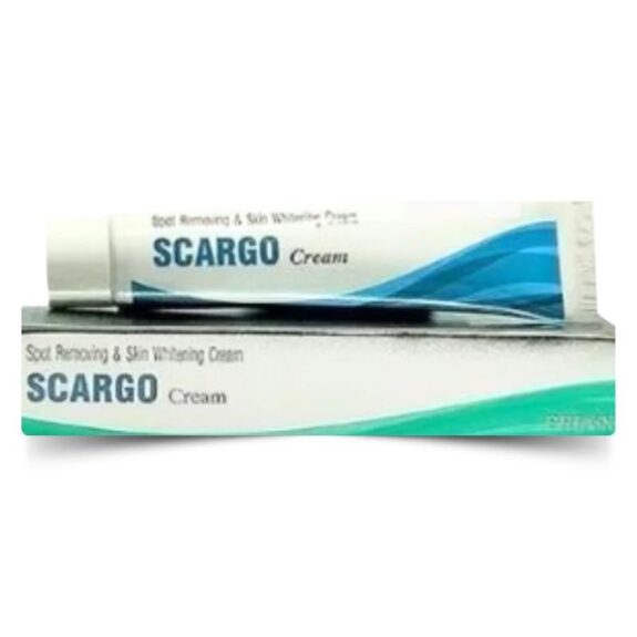 Scar Go Cream Hydroquinone: Skin lightening cream for scar treatment.