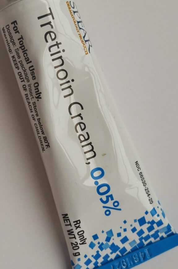 Tretinoin cream, multiple tubes.