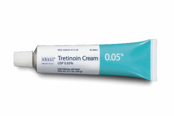 Tretinoin Cream, PSP packaging.