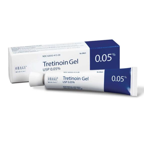 Tretinoin 0.05% cream tube