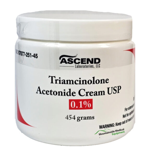 Acetonide Cream USP: Tube of topical cream.