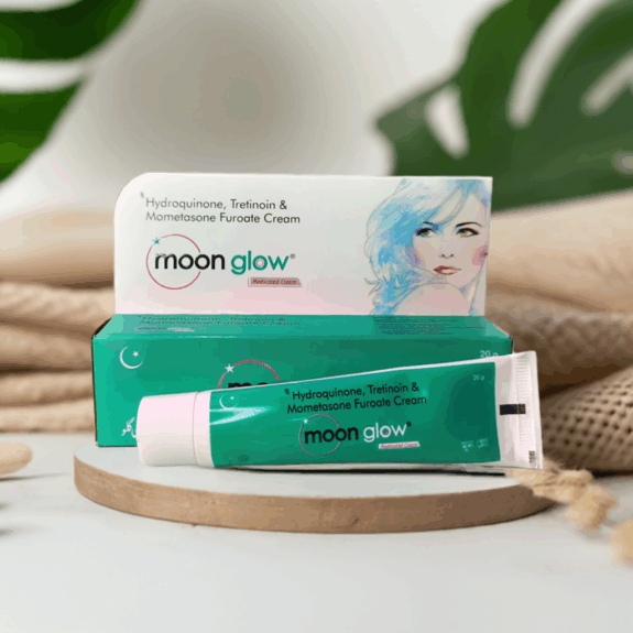 Hydroquinone tretinoin cream, skincare product.