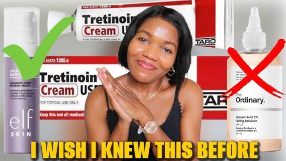 Tretinoin cream for hyperpigmentation treatment.