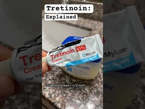 Tretinoin cream for Fordyce spots treatment.