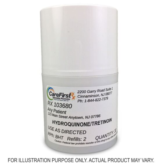 Tretinoin and Hydroquinone Cream.