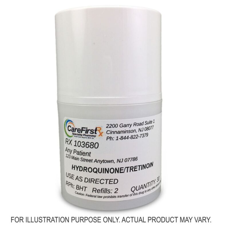 Tretinoin and Hydroquinone Cream.