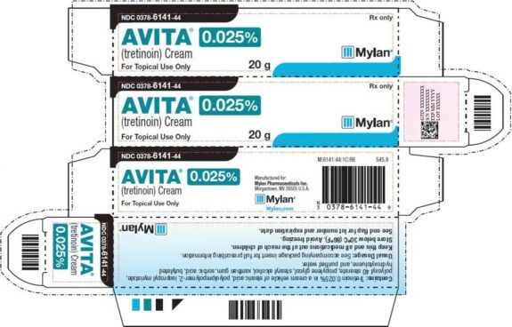 Avita tretinoin cream tube