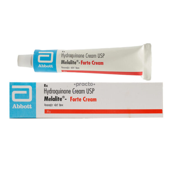 Melalite Cream box and tube.