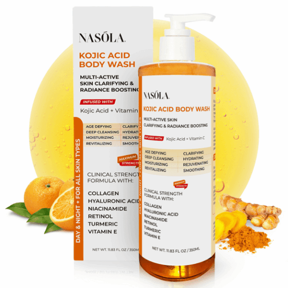 Tretinoin body cream application.