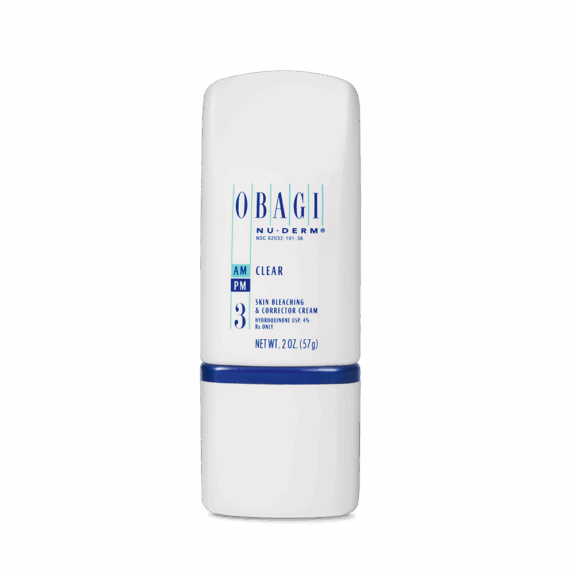 Obagi Clear 4 system, skincare products.