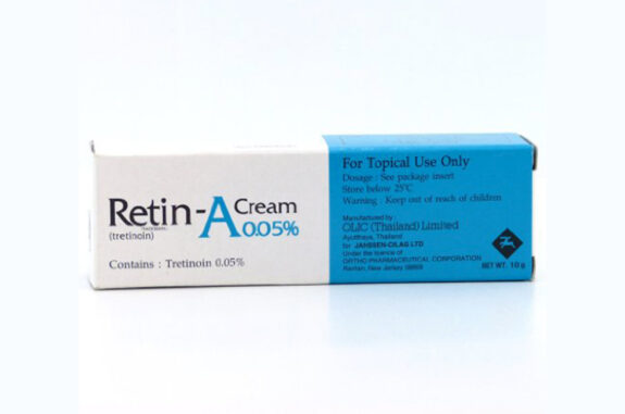 Retin-A Dermatologist-recommended skincare product.