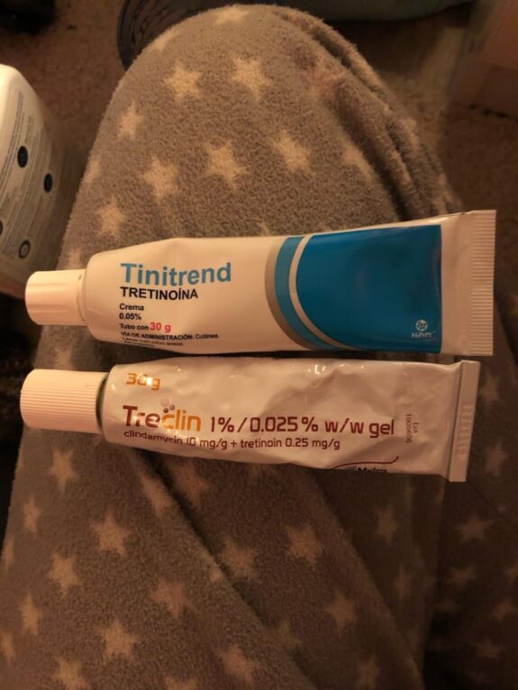 Tinitrend Tretinoin Cream tube
