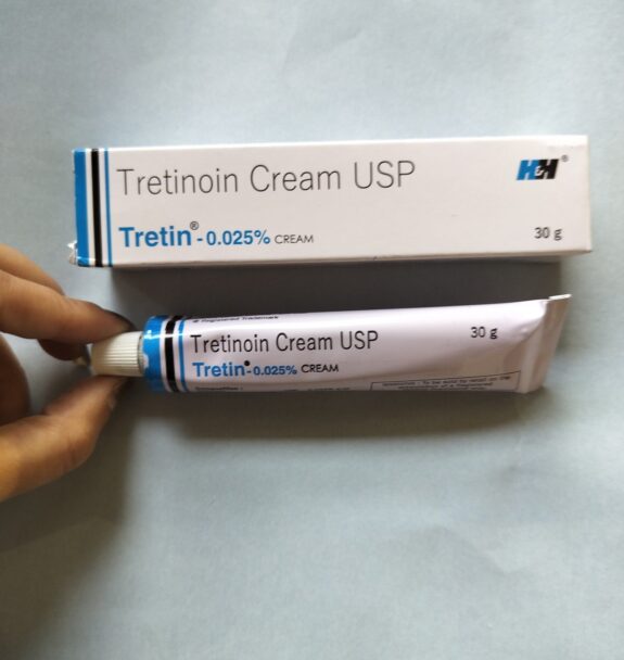 Tretinoin 0.025% cream tube