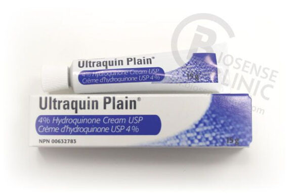 Ultraquin Plain 4 Hydroquinone Cream tube
