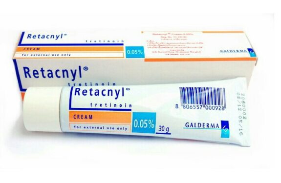 Retacnyl Retinol cream jar.