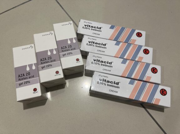 Vitacid Tretinoin Gel tube